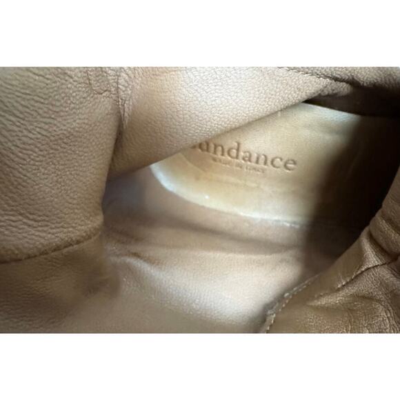 Sundance Brown Studded Leather Combat Boots Women’s Size 38 (US 7.5 - Picture 4 of 6